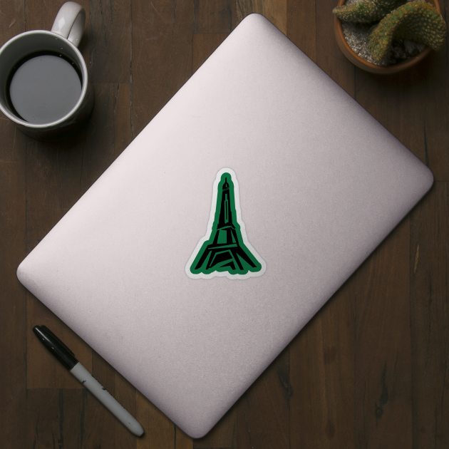 Eiffel Tower - Minimalist Design by PatrioTEEism